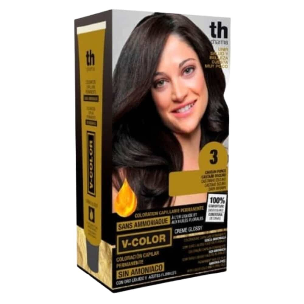 Th Pharma Vitalia Color Coloration Capillaire Sans Ammoniac Th Pharma N 30 Chatain Fonce