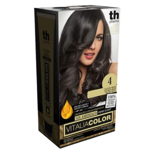 Th Pharma Vitalia Color Coloration Capillaire Sans Ammoniac Th Pharma N 40 Chatain Moyen