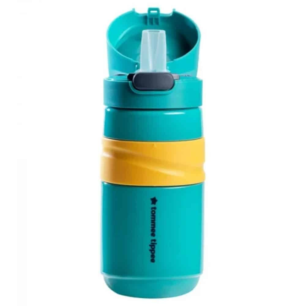 Tommee Tippee Gourde A Paille Anti Fuites Turquoise 500ml 1u