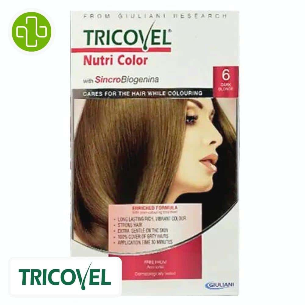 Tricovel Nutri Color Coloration Capillaire 60 Blond Fonce