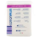 CottonPlus Super Maxi Carrés de Coton - 50u