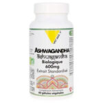 Vitall+ Ashwagandha Extrait Standardisé 600mg Bio - 60 Gélules