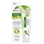 Dr Organic Dentifrice Blanchissant Triple Action Aloe Vera Bio - 100ml