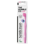 Humble Kids Brosse à Dents à Base de Plantes Rose – 1u