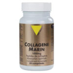 Vitall+ Collagène Marin 1000mg Peptides de Collagène Absorption Optimale - 30 Comprimés