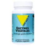 Vitall+ Enzymes Végétales Enrobage Gastro-Résistant - 30 Gélules
