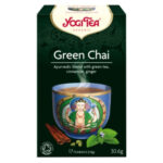 Yogi Tea Chaï Vert Infusion Ayurvédique Thé Vert, Cannelle et Gingembre Sachets Bio - 17u