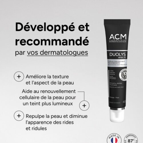 Acm Duolys Aha 10 Creme Peeling De Nuit Regenerante 50ml 3