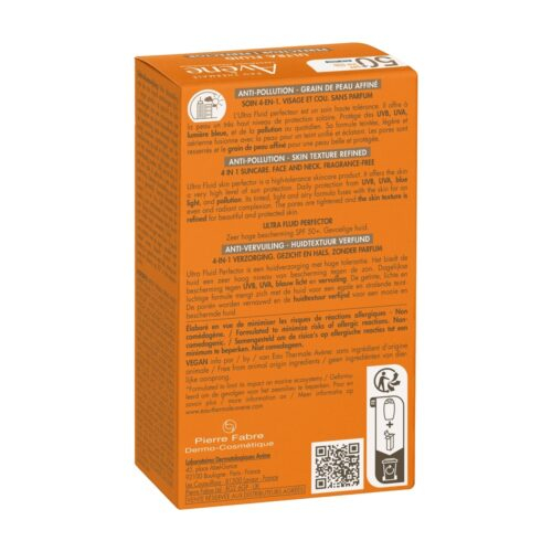 Avene Solaire Ultra Fluide Perfecteur Teinte Spf50 50ml 5
