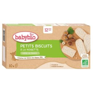 Babybio Petits Biscuits A La Noisette 12mois Bio 10x16g