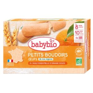 Babybio Petits Boudoirs Oeufs 8mois Bio 2x130g