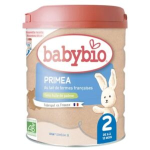 Babybio Primea 2 Au Lait De Ferme Sans Huile De Palme 6 12mois Bio 800g