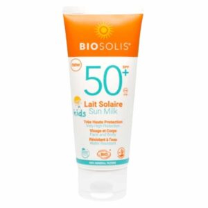Biosolis Kids Lait Solaire Spf50 Bio 100ml
