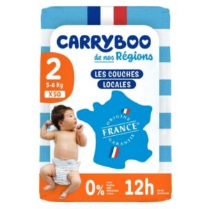 Carryboo Couches Bebes T2 3 6kg 12h 50u