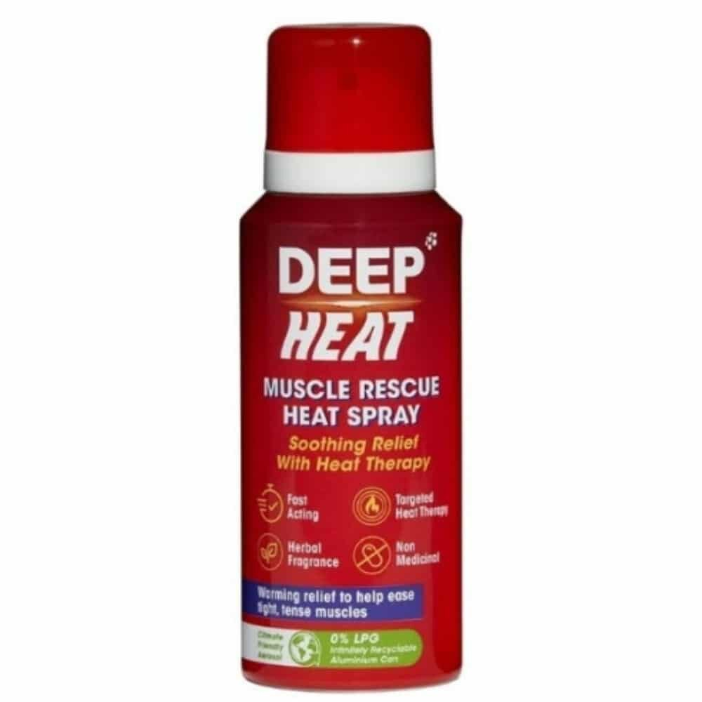 Deep Heat Muscle Rescue Spray Chaud Apaisant 725ml