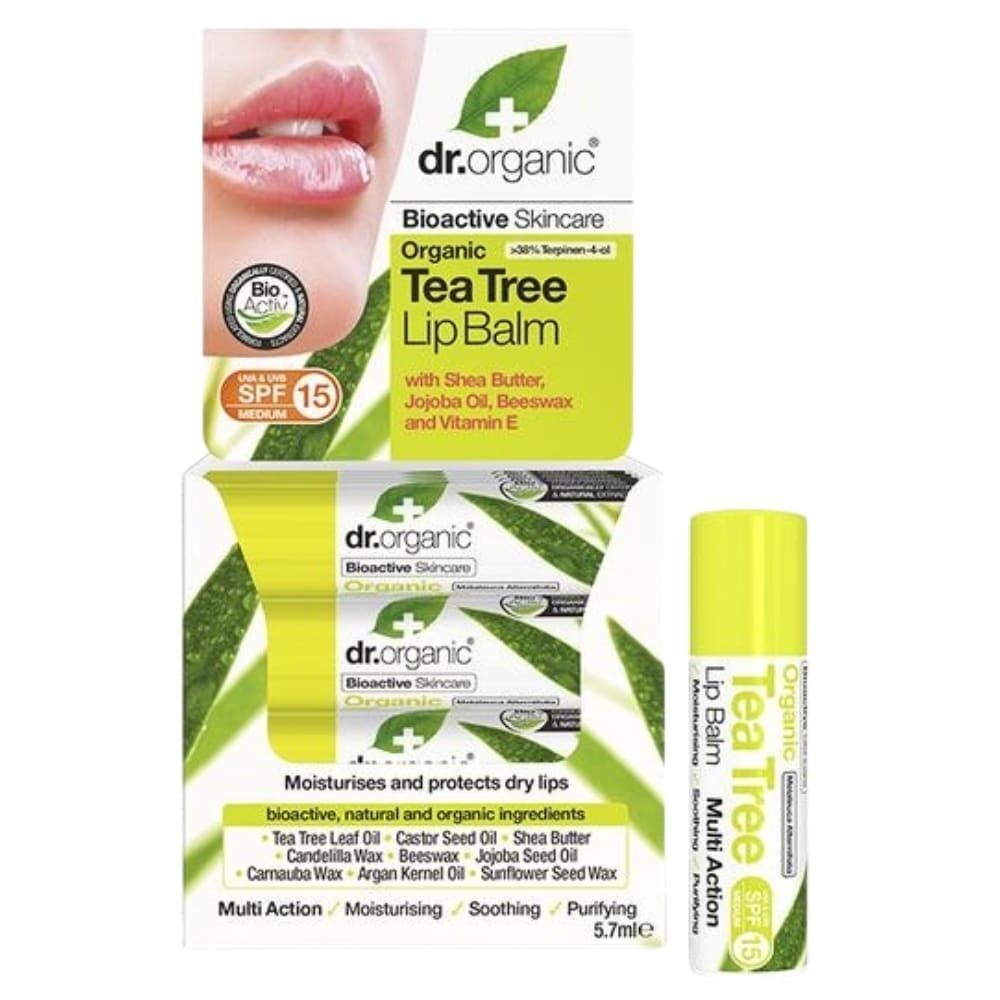 Dr Organic Baume A Levres Arbre A The Bio 57ml