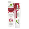Dr Organic Dentifrice Blanchissant Triple Action Grenade Bio - 100ml