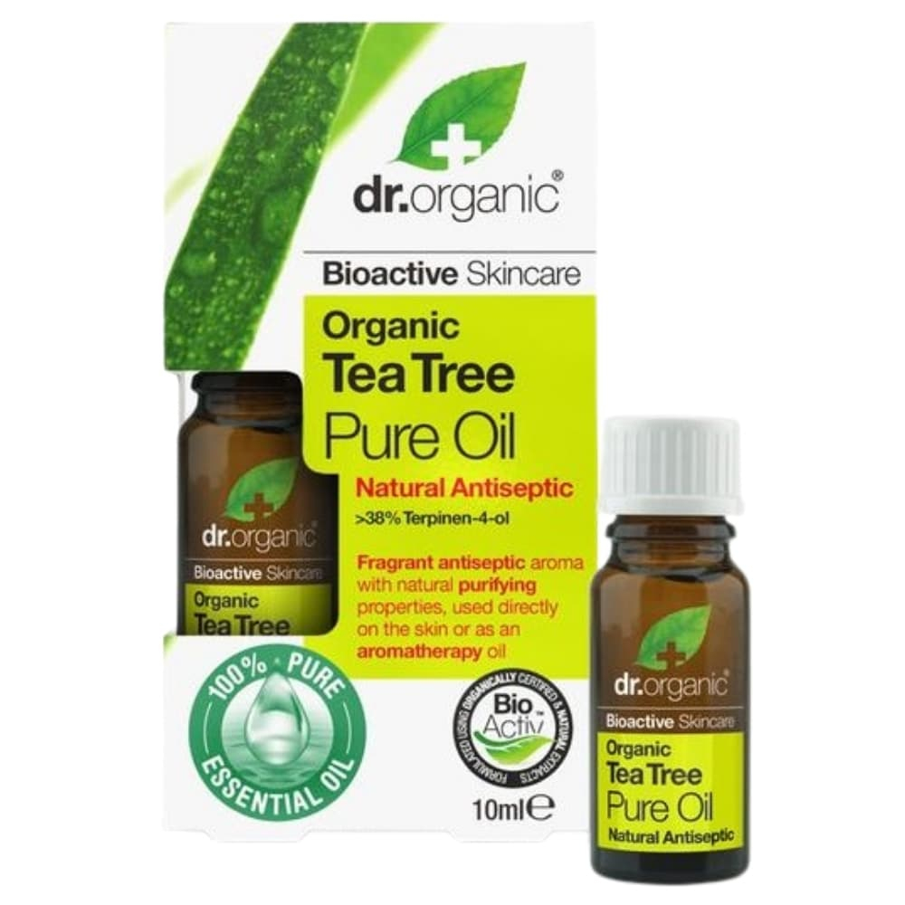 DR ORGANIC - Huile D'arbre À Thé Pure Bio - 10ml 