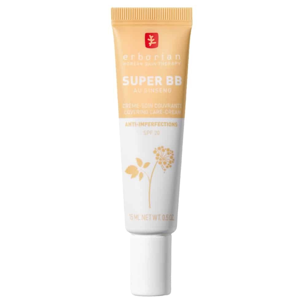 Erborian Super Bb Creme Soin Couvrante Anti Imperfections Teinte Nude Spf20 15ml