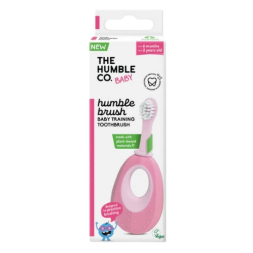Humble Baby Brosse à Dents Rose - 1u