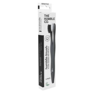 Humble Brosses A Dents A Base De Plantes Noire Et Blanche 2u