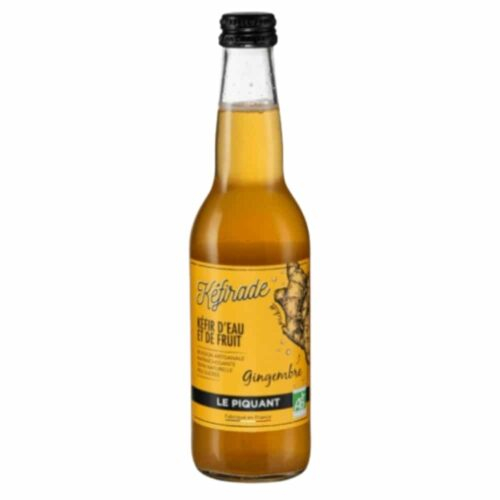 Kefirade Kefir D Eau Et De Fruit Le Piquant Gingembre Bio 330ml