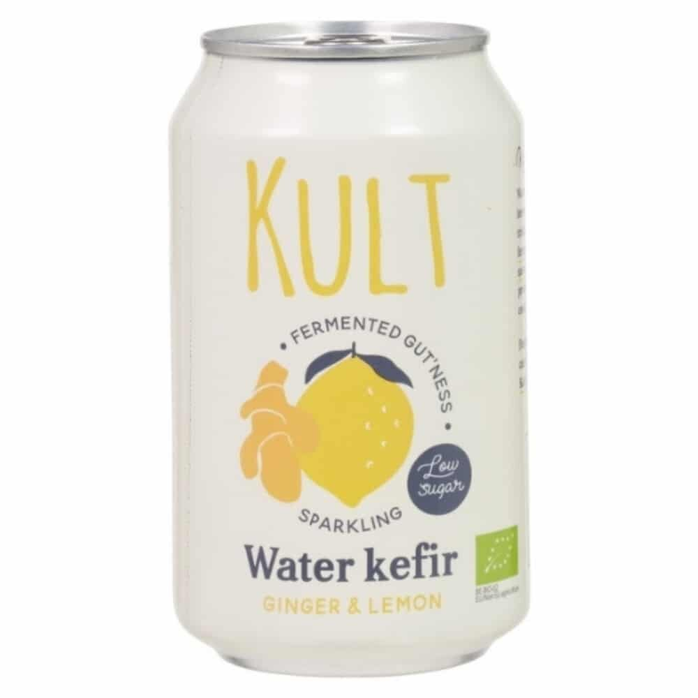Kult Kefir D Eau Gazeuse Gingembre Et Citron Bio 330ml