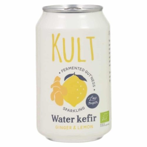 Kult Kefir D Eau Gazeuse Gingembre Et Citron Bio 330ml
