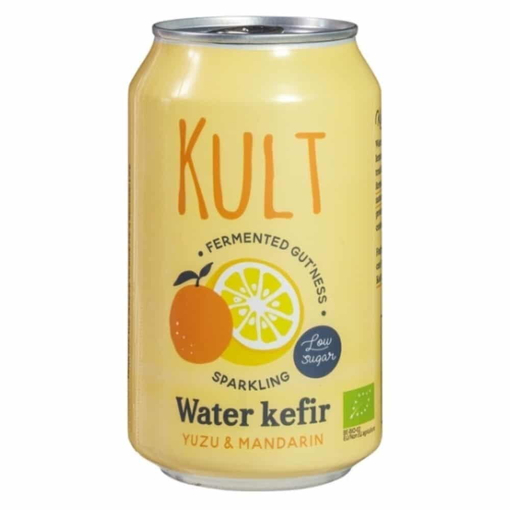 Kult Kefir D Eau Gazeuse Yuzu Et Madarine Bio 330ml