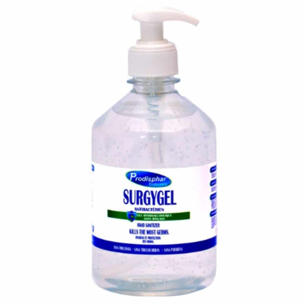 Prodisphar Surgygel Gel Hydroalcoolique Anti Bacterien 500ml