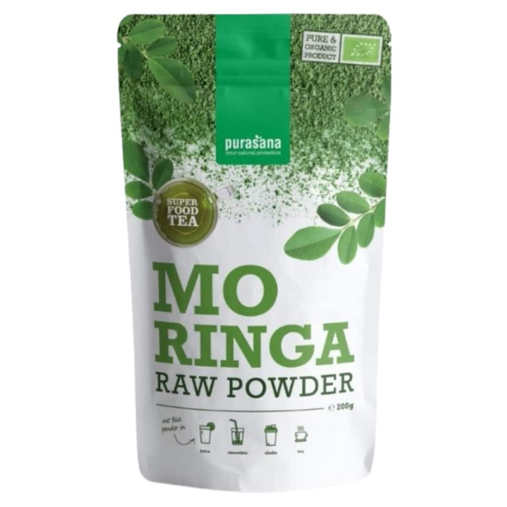 Purasana Super Food Tea Moringa Poudre Bio 200g