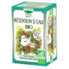 Romon Nature Tisane Rétention d'Eau Thé Vert, Pissenlit, Vigne Rouge, Myrtille et Olivier Sachets Bio - 20u