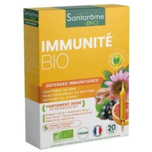 Santarome Bio Immunite Defenses Immunitaires Ampoules 20u