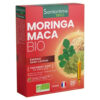 Santarôme Bio Moringa Maca Energie sans Caféine Fortement Dosé en Maca Ampoules - 20u
