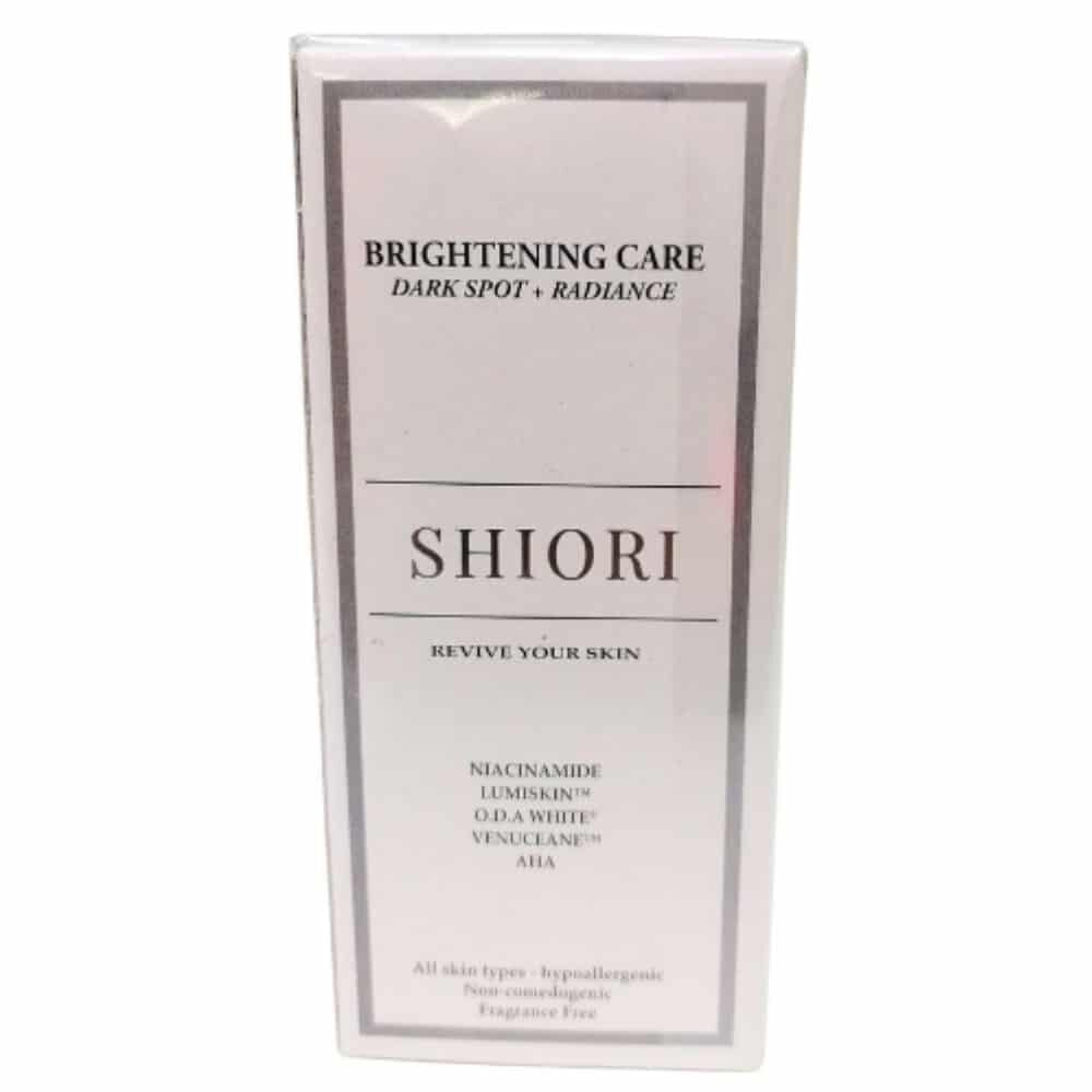 Shiori Soin Illuminateur Anti Taches Et Eclat 50ml