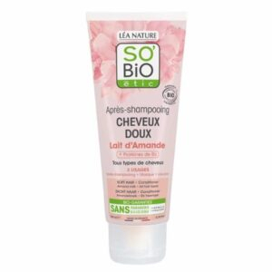 So Bio Apres Shampoing Cheveux Doux Lait D Amande Et Proteine De Riz Bio 200ml