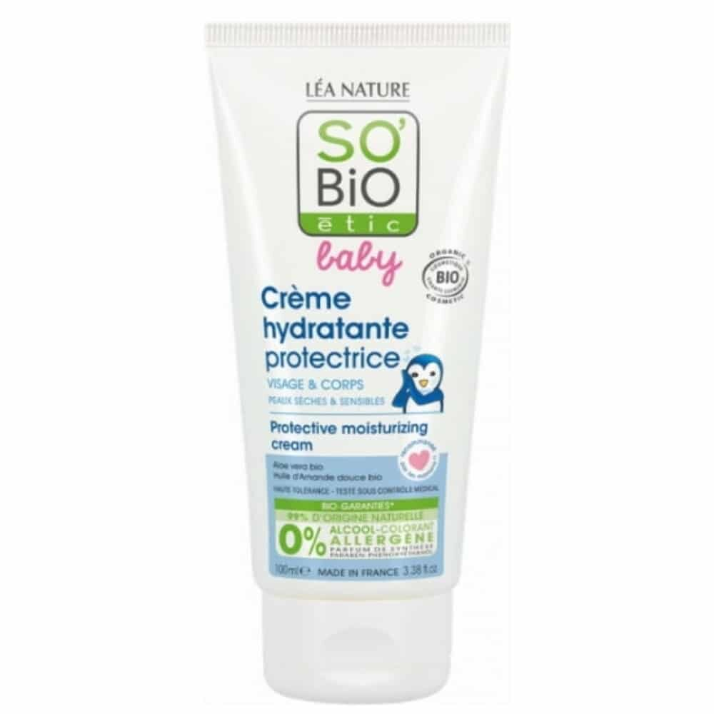 So Bio Baby Creme Hydratante Protectrice Bio 100ml