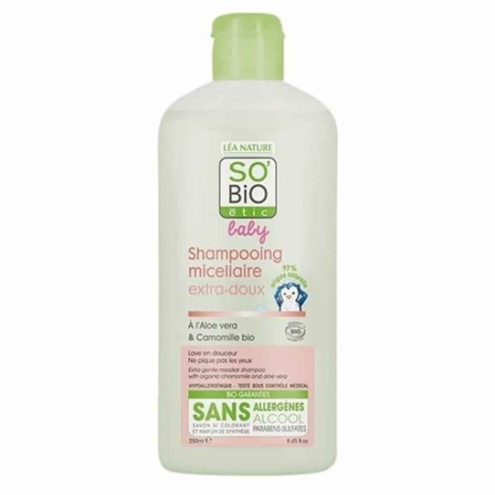 So Bio Baby Shampoing Micellaire Extra Doux Bio 250ml