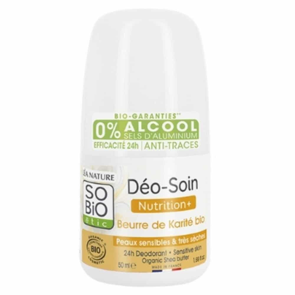 So Bio Deo Soin Deodorant Nutrition Beurre De Karite Bio 50ml