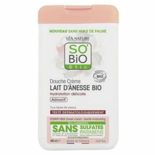 So Bio Douche Creme Lait D Anesse Hydratation Delicate Adoucit Tous Types De Peaux Bio 450ml