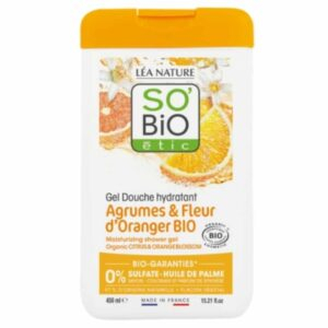 So Bio Gel Douche Hydratant Agrumes Et Fleur D Oranger Bio 450ml