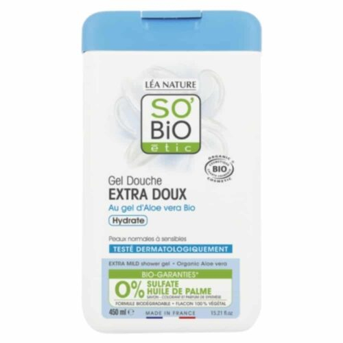 So Bio Gel Douche Hydratant Extra Doux Gel D Aloe Vera Bio 450ml