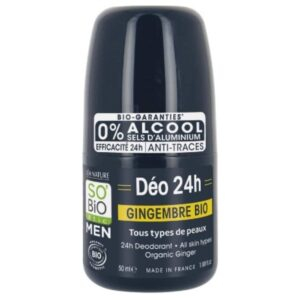 So Bio Men Deo Soin Deodorant 24h Gingembre Bio 50ml
