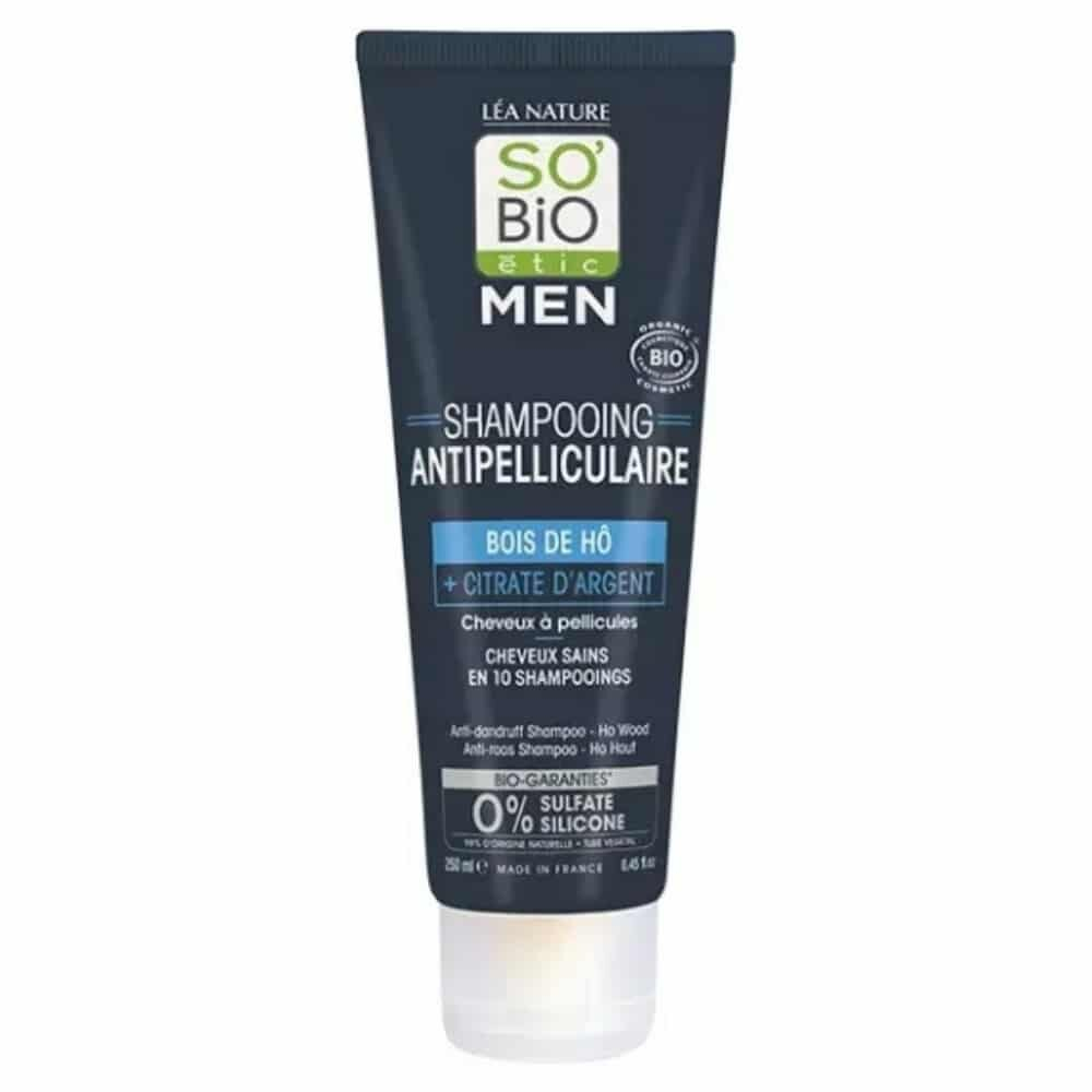 So Bio Men Shampoing Antipelliculaire Bois De Ho Et Citrate D Argent Bio 250ml
