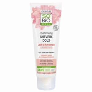 So Bio Shampoing Cheveux Doux Lait D Amande Et Proteines De Riz Bio 250ml