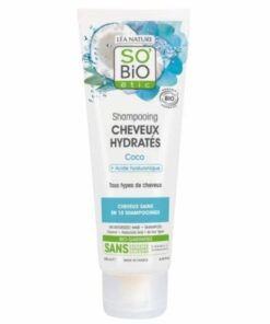So Bio Shampoing Cheveux Hydrates Coco Et Acide Hyaluronique Bio 250ml