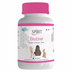 Spirit Pharma Biotine Ongles Cheveux Et Peu 60 Gelules