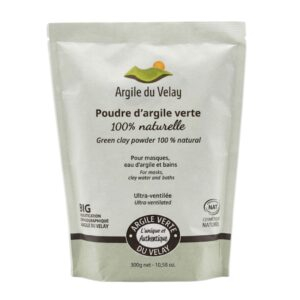 Velay Poudre D Argile Verte Naturelle Masque Eau D Argile Et Bain De Douceur 300g 2