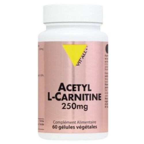 Vitall+ Acetyl L-Carnitine 250mg - 60 Gélules
