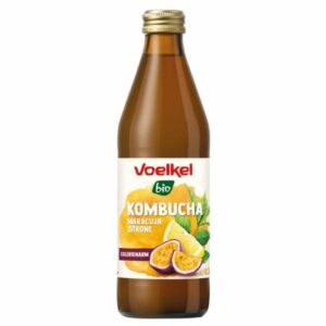Voelkel Kombucha Fruit De La Passion Et Citron Bio 330ml